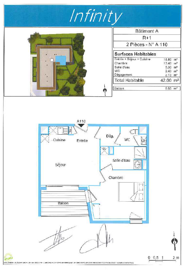 
                                                Location
                                                 T2 / 42 m² / Pessac / Nu