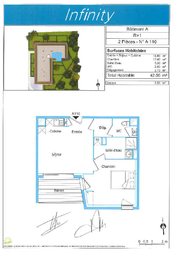 
                                                Location
                                                 T2 / 42 m² / Pessac / Nu