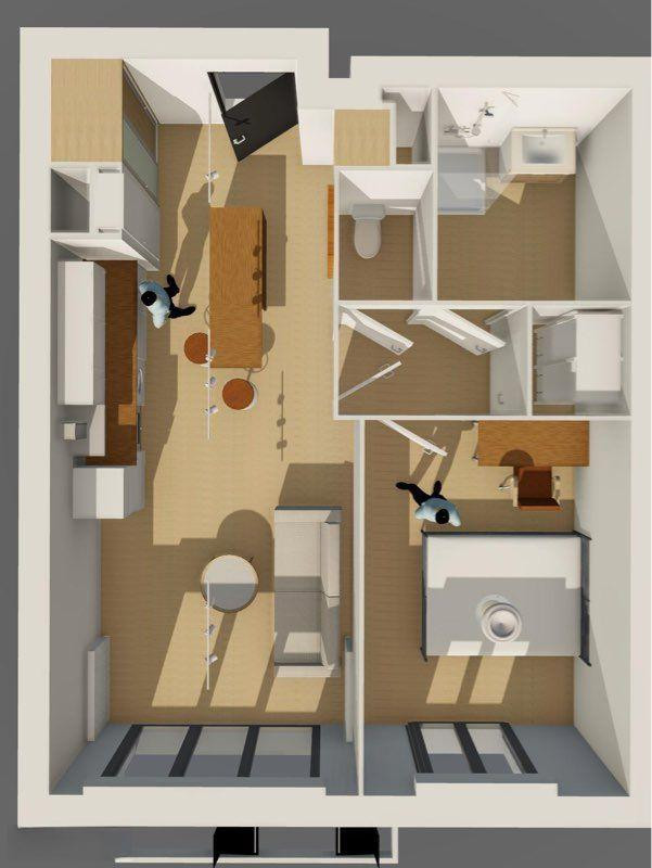 
                                                Location
                                                 T2/48 m² (+balcon) tout neuf à 2 pas de La Défense