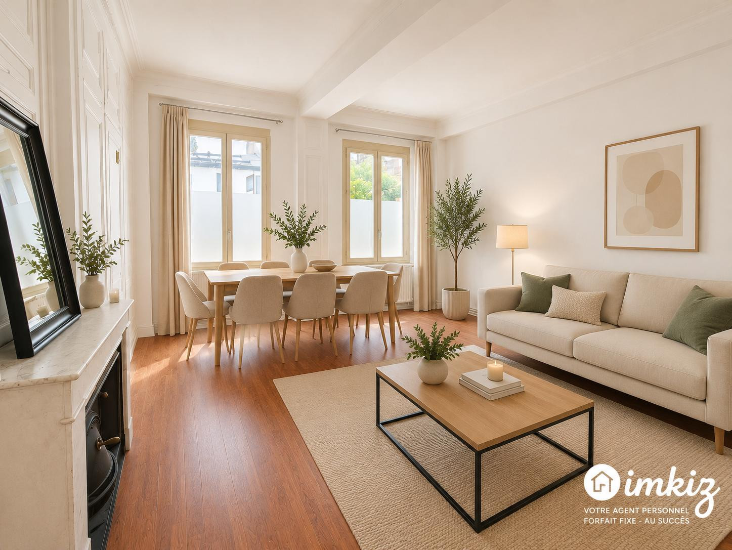 
                                                Vente
                                                 T2 de 50m² avec cachet à rénover - Fort potentiel