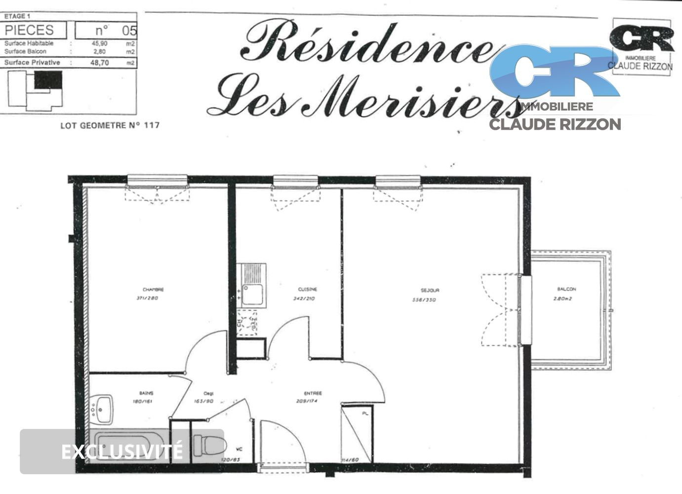 
                                                Vente
                                                 T2 INVESTISSEURS METZ
