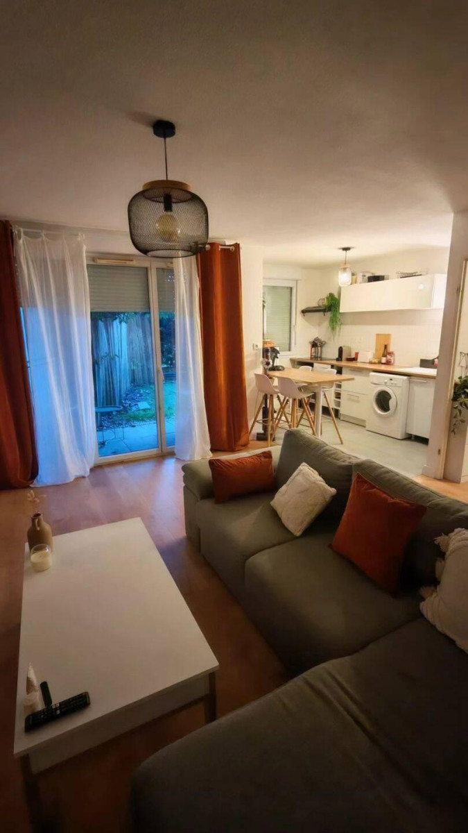 
                                                Location
                                                 T2 meublé 47 m² – RDC avec terrasse et jardin