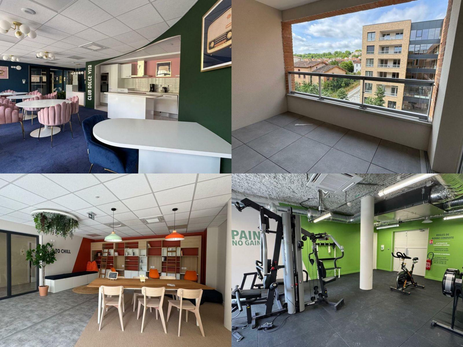 
                                                Location
                                                 T2 neuf 48m² résidence senior