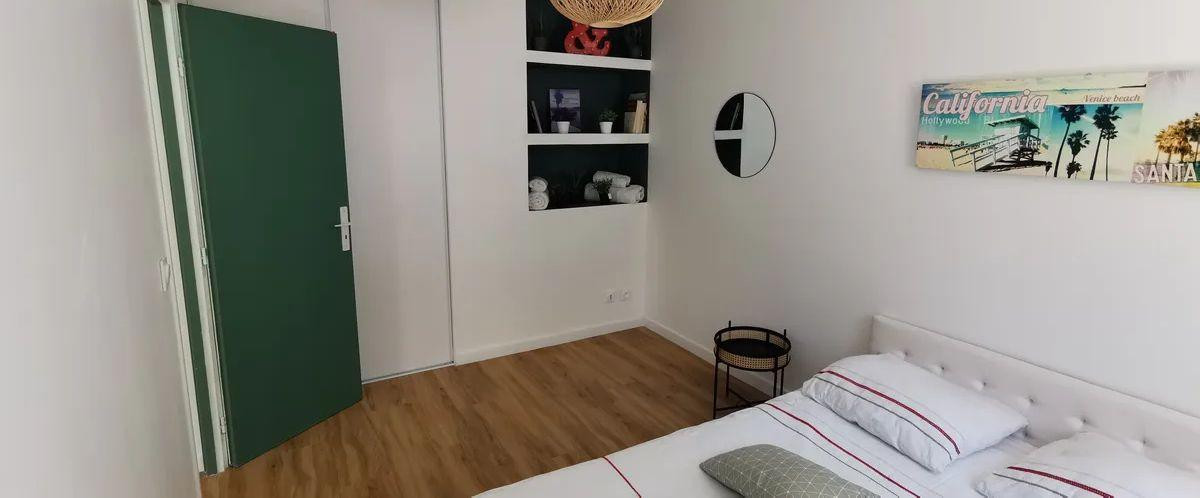 
                                                Location
                                                 T2 neuf meublé équipé Marseille plage des Catalans