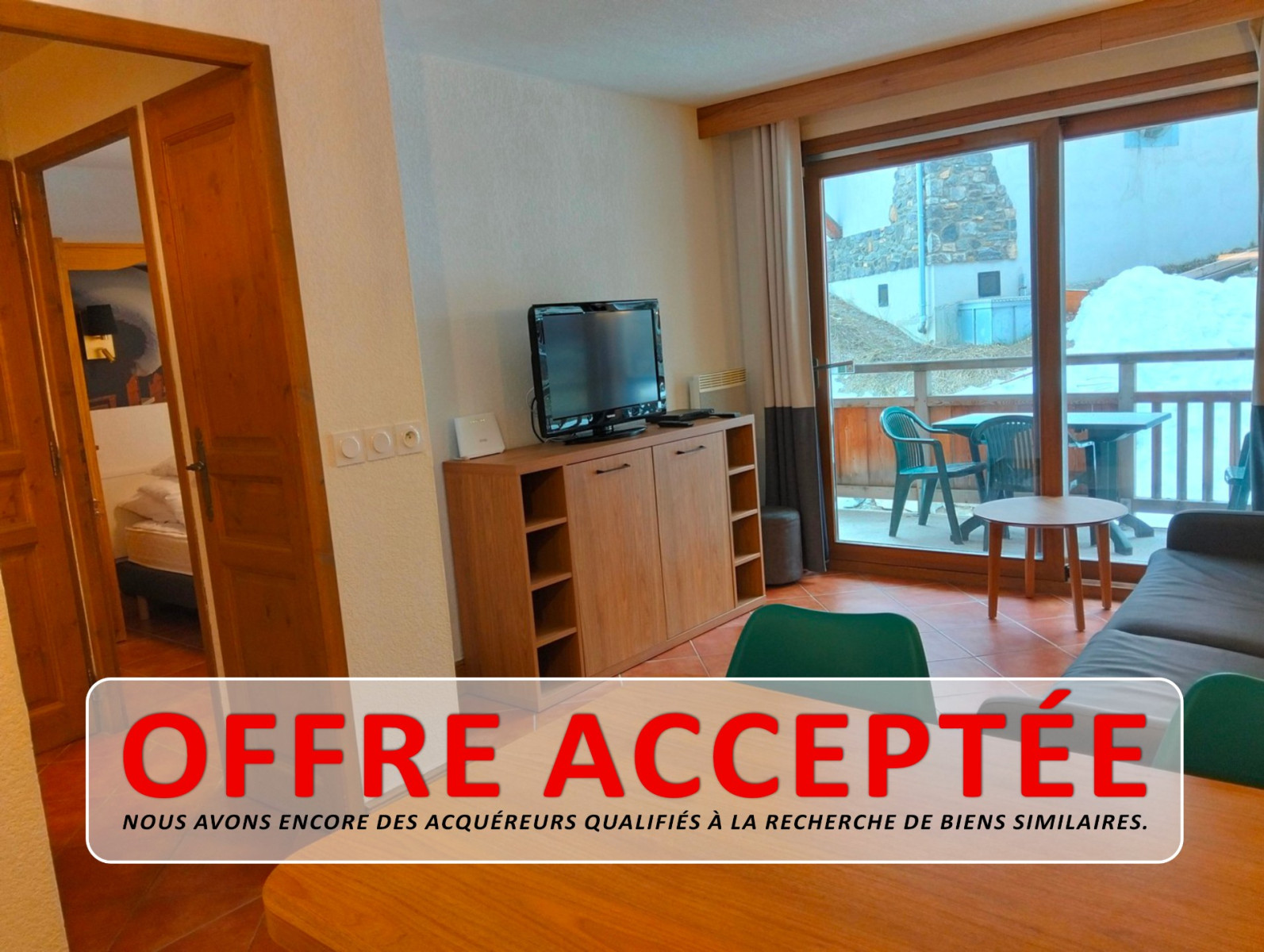 
                                                Vente
                                                 T2 pied piste 5ans+six mois avant pleine propriété
