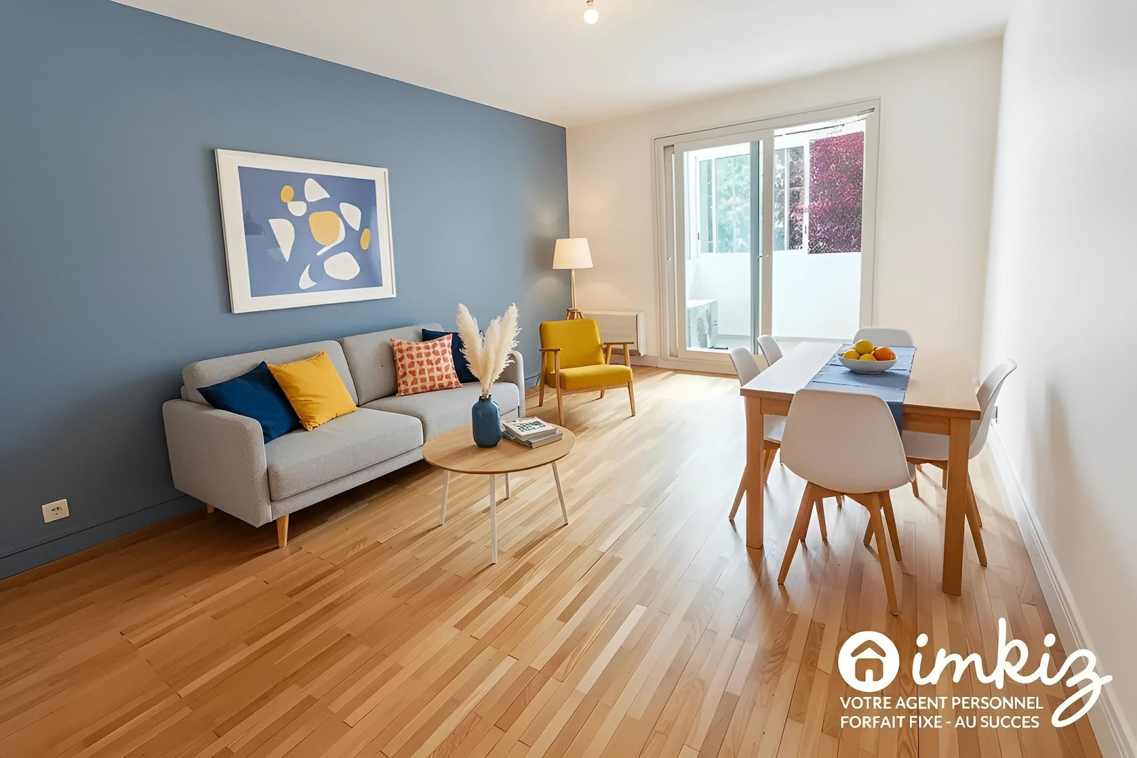 
                                                Vente
                                                 T2 rénové de 48m² avec loggia, parking et tennis