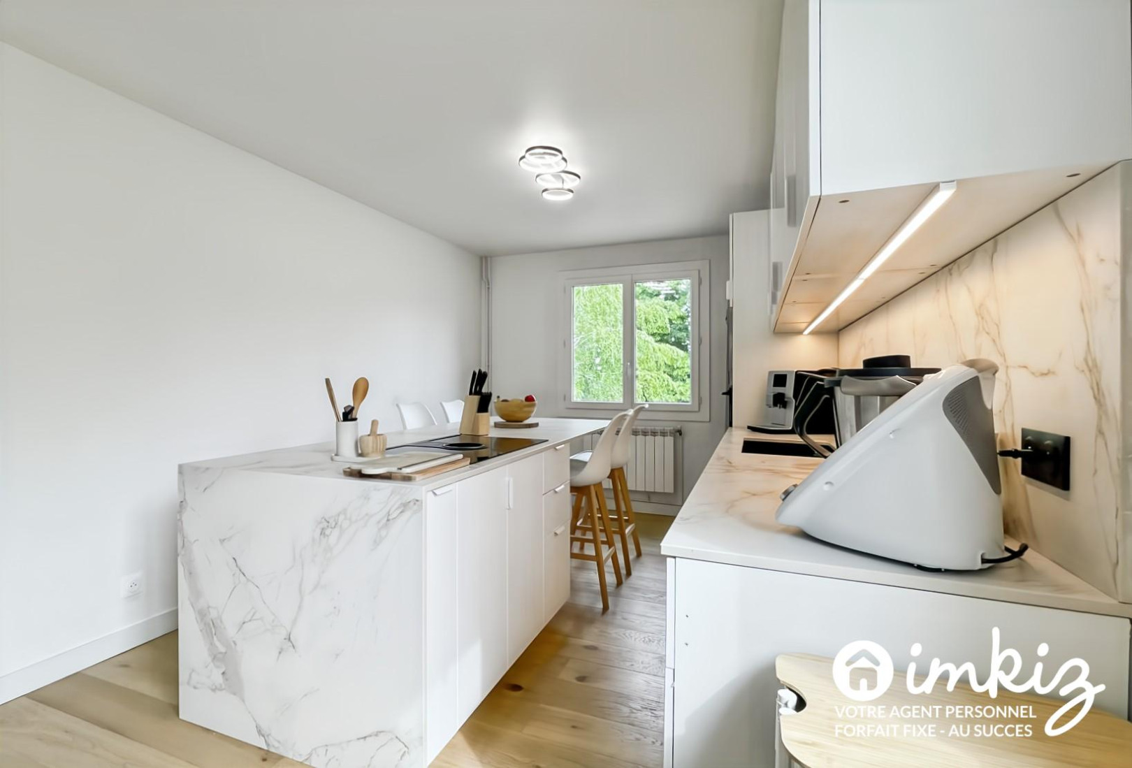 
                                                Vente
                                                 T3/4 entièrement rénové à Saint-Orens / Marqueille