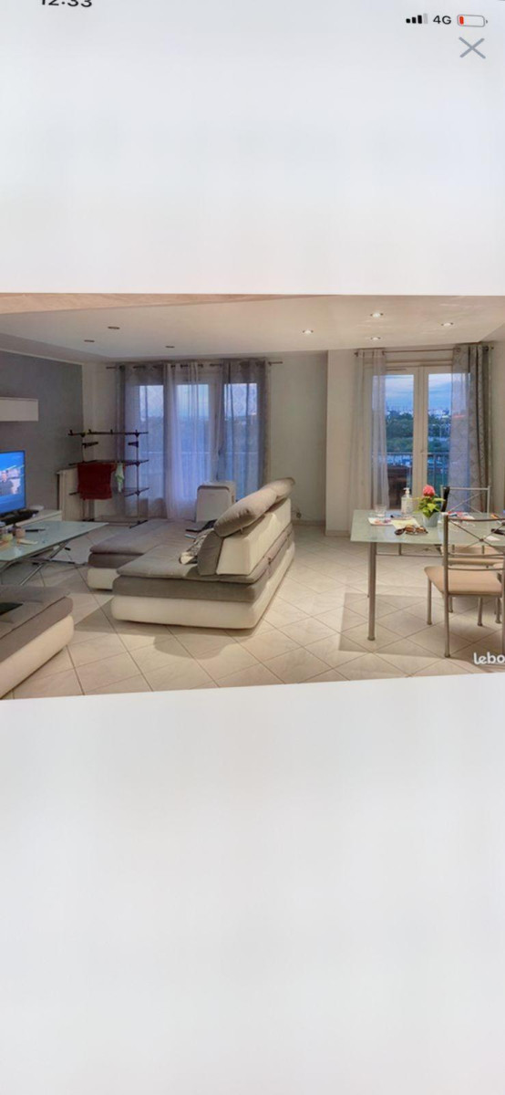 
                                                Location
                                                 T3 bis lumineux de 81m2 moulin à vent proche lyon