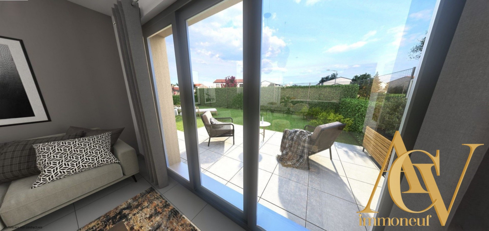 
                                                Vente
                                                 T3 d’exception grand jardin – Aix centre à pied