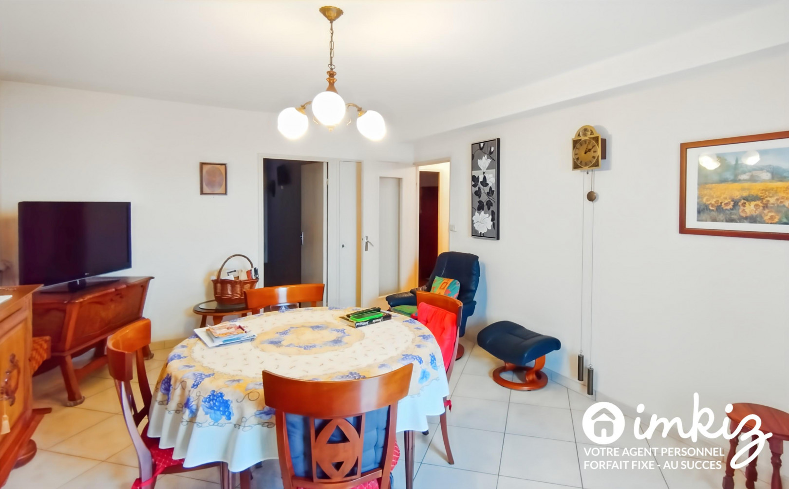 
                                                Vente
                                                 T3 de 56m² avec balcon et garage