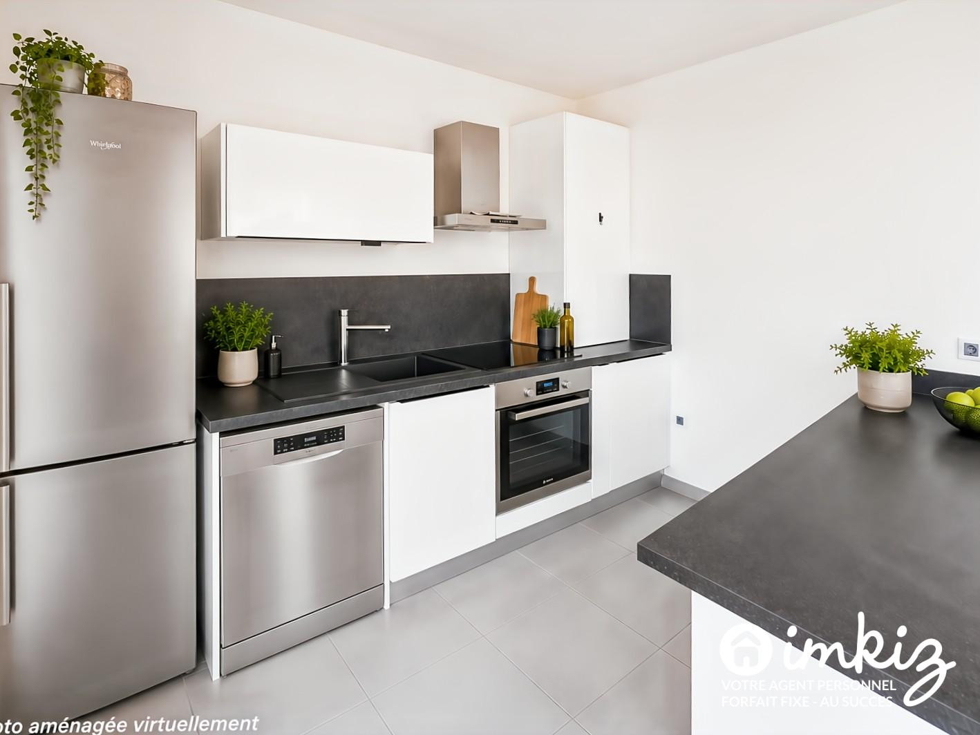 
                                                Vente
                                                 T3 de 60m² - garage, balcon, 2018 - Clé en main !