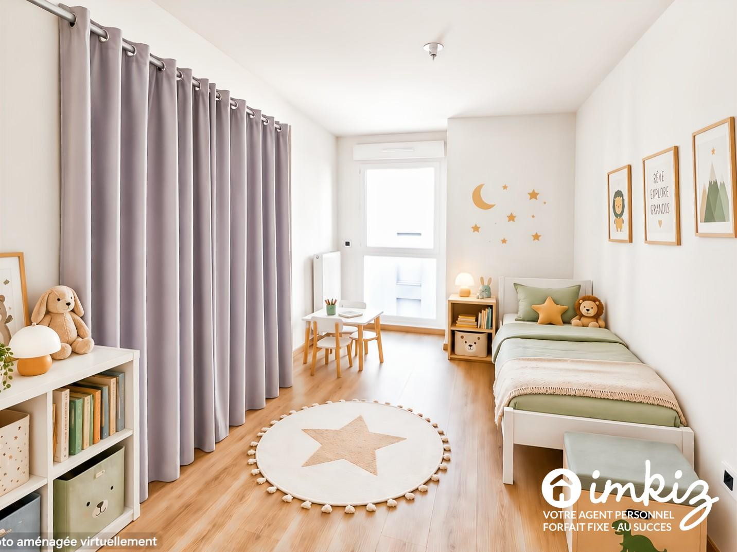 
                                                Vente
                                                 T3 de 60m² - garage, balcon, 2018 - Clé en main !