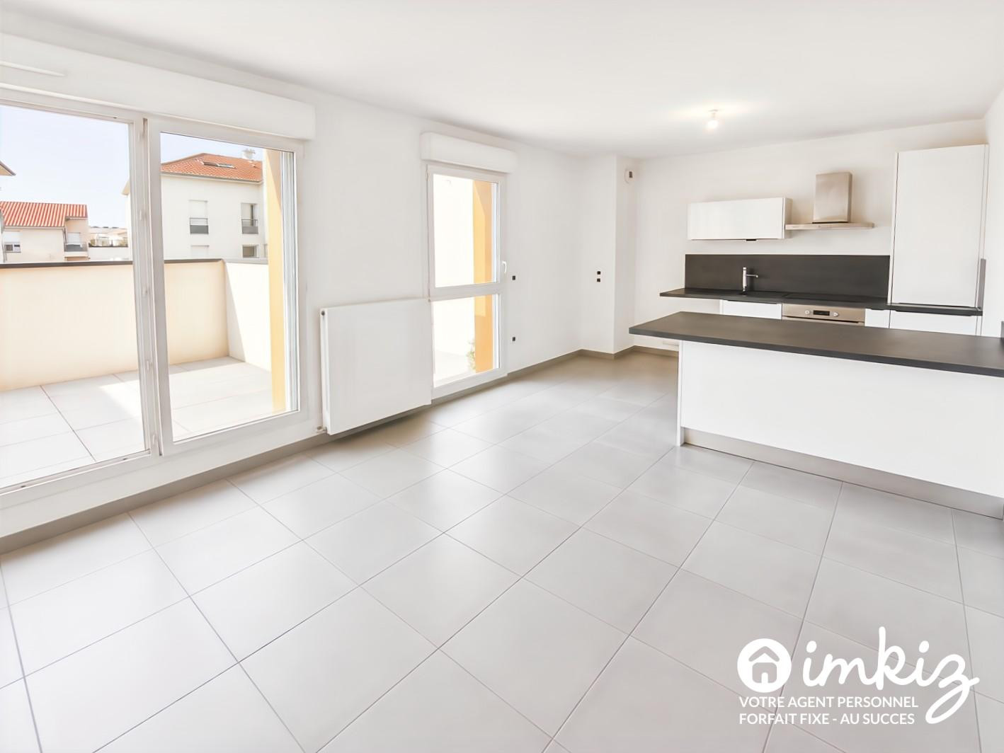 
                                                Vente
                                                 T3 de 60m² - garage, balcon, 2018 - Clé en main !
