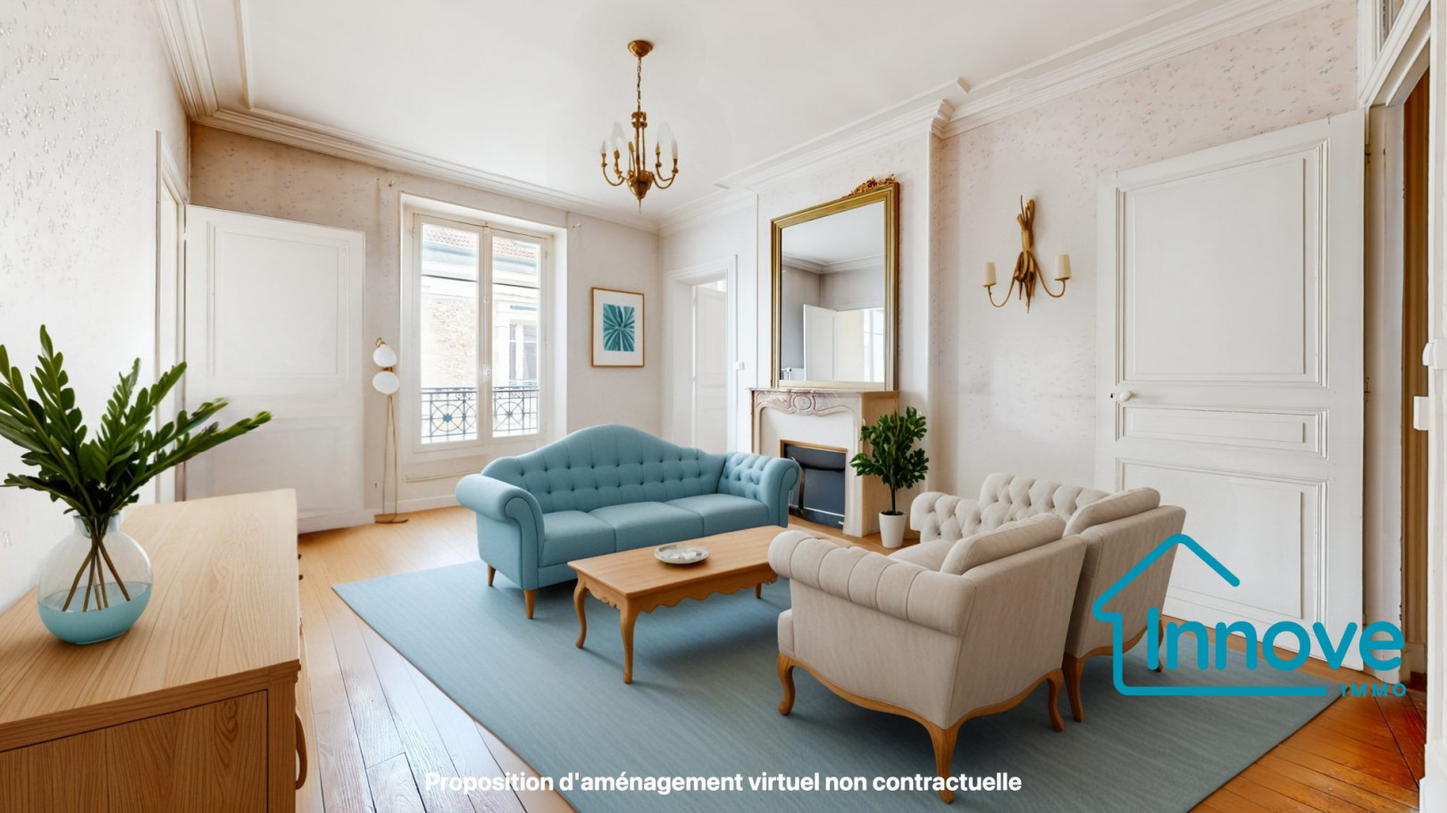 
                                                Vente
                                                 T3 de caractère au calme, Quartier Saint-Louis