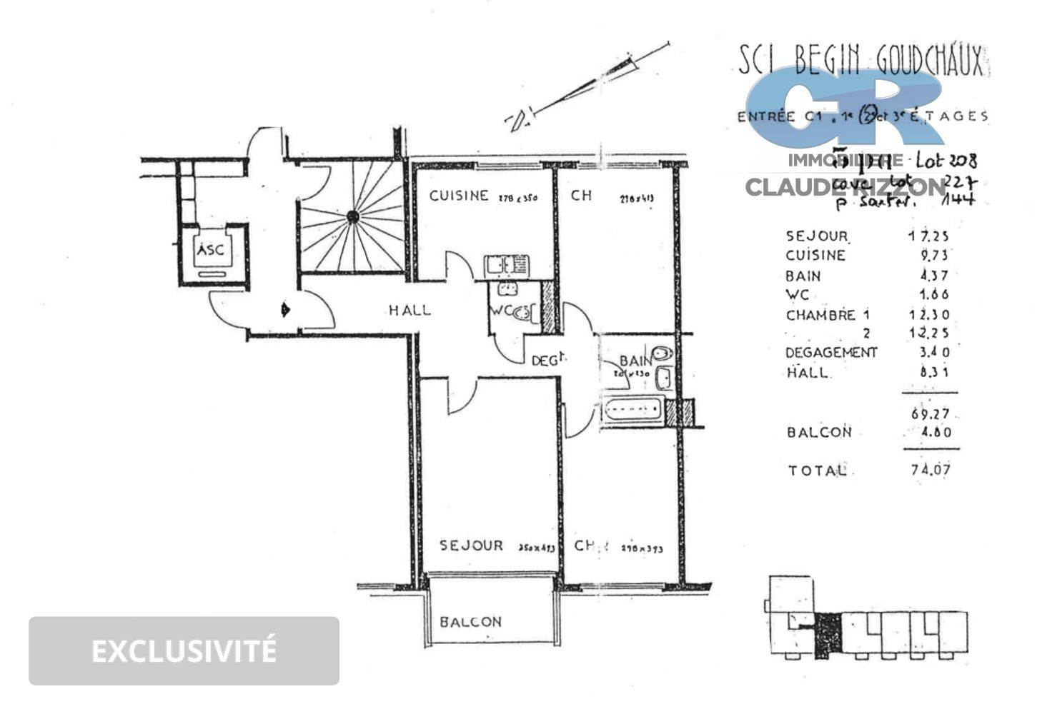 
                                                Vente
                                                 T3 INVESTISSEURS METZ NOUVELLE VILLE