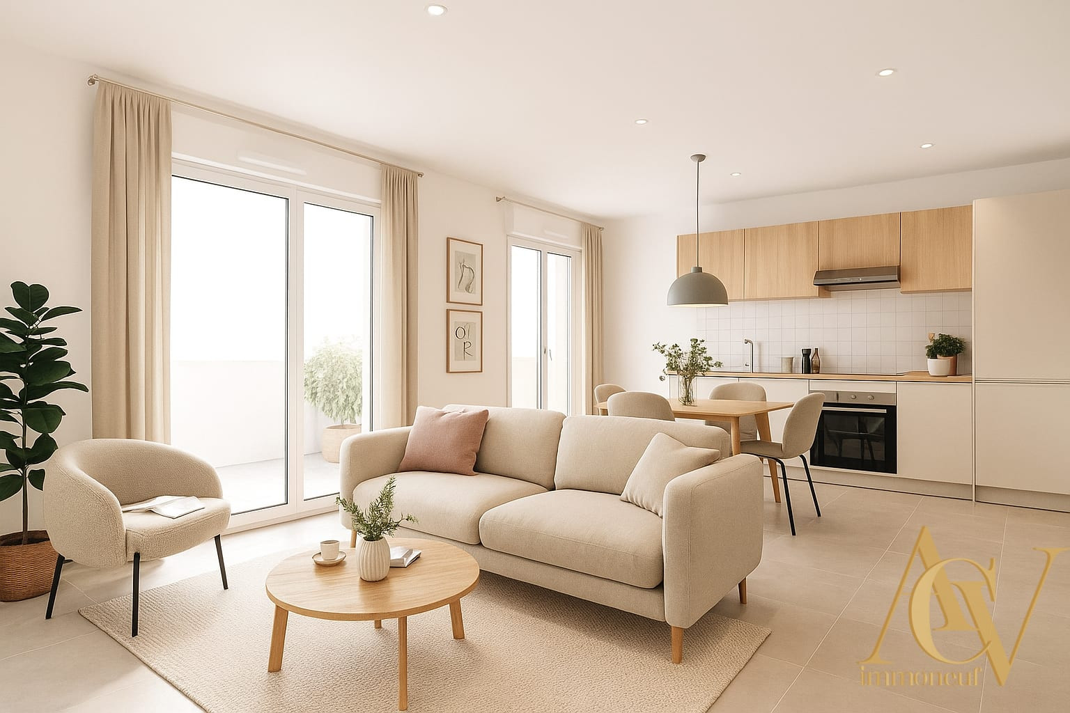 
                                                Vente
                                                 T3 lumineux grande terrasse – La Londe