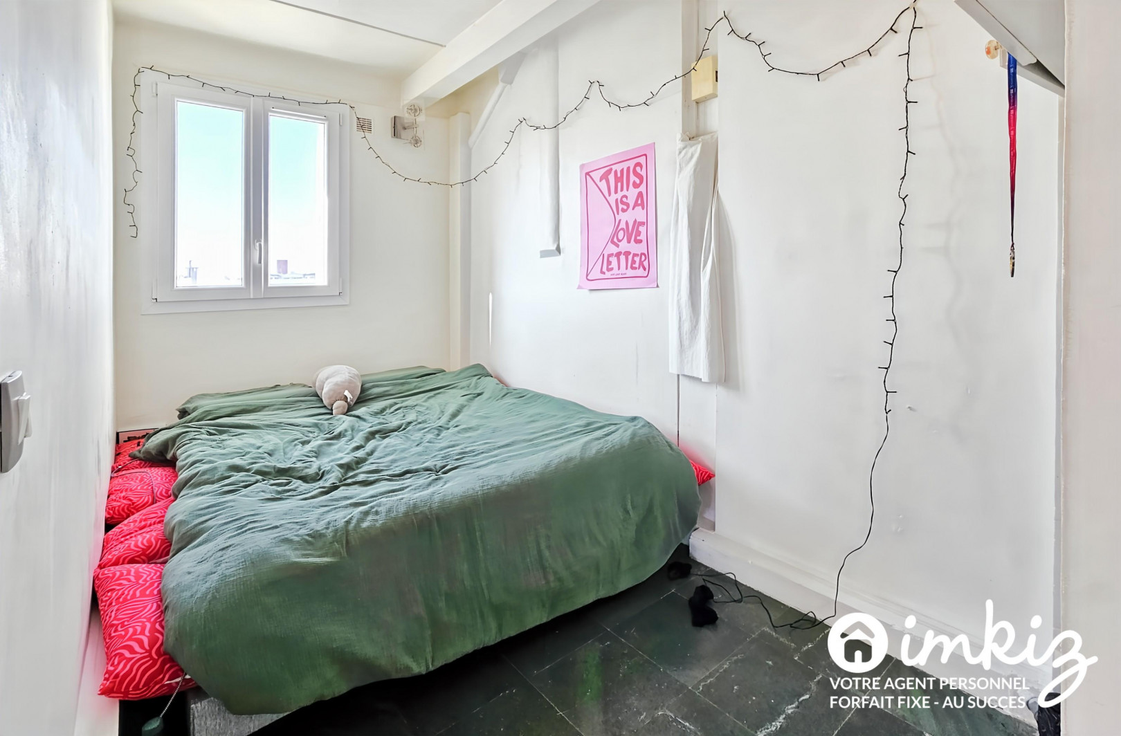 
                                                Vente
                                                 T3 lumineux, sans vis-à-vis, face au parc