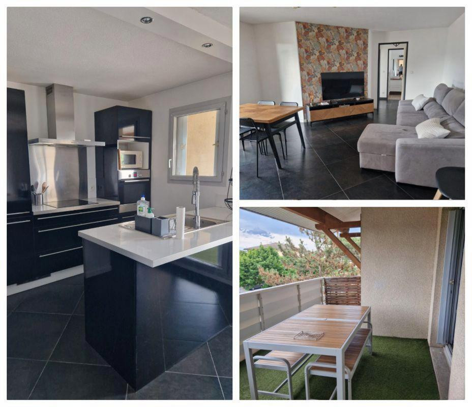 
                                                Location
                                                 T3 Meublé 60m² avec Terrasse  Tout équipé