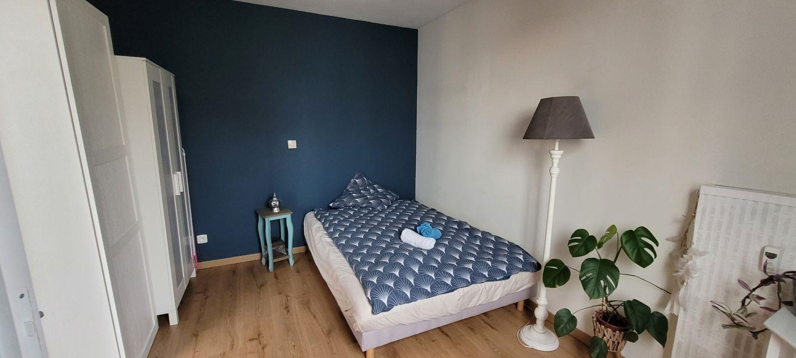 
                                                Location
                                                 T3 meublé 67m² confortable lumineux avec parking