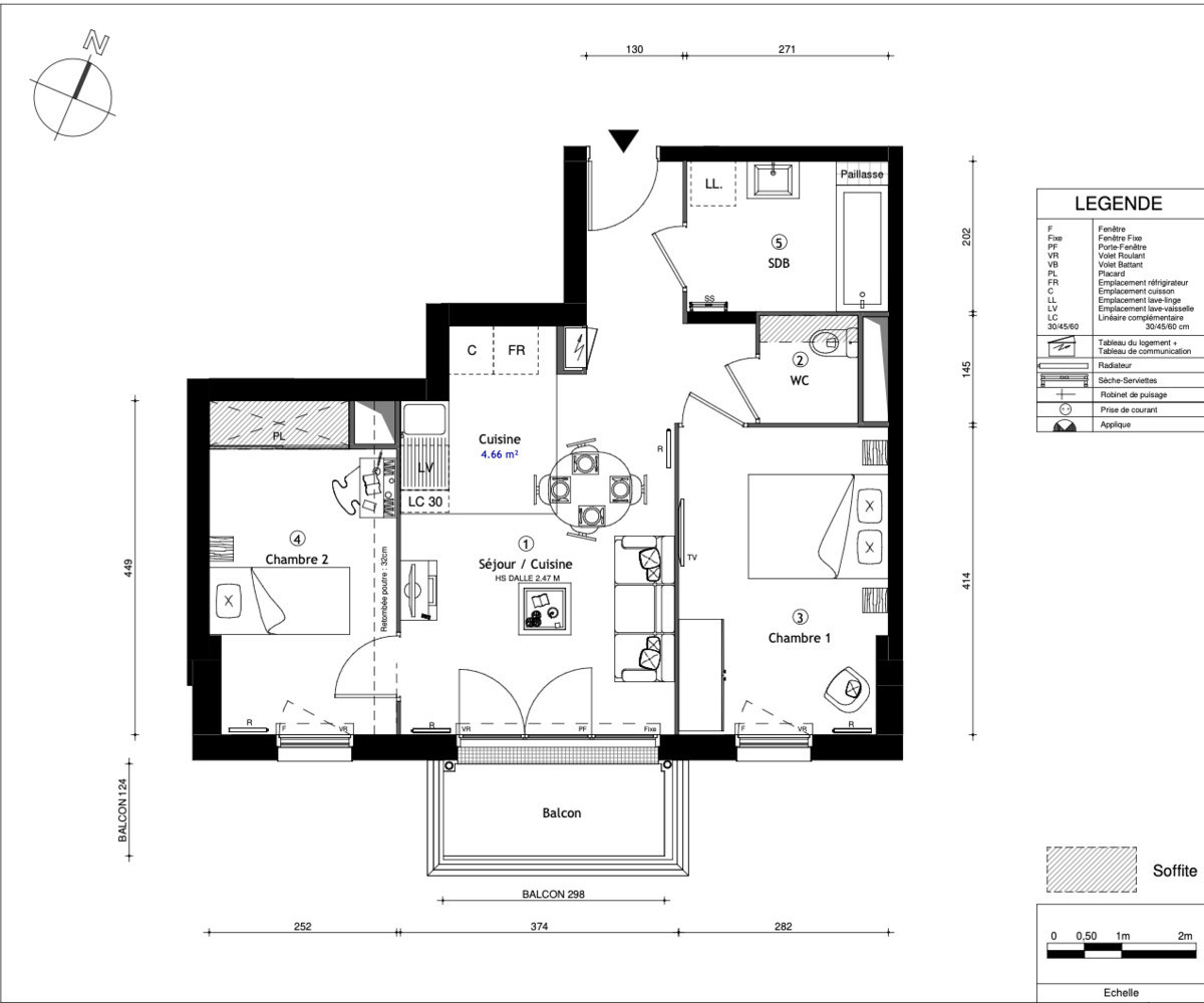 
                                                Location
                                                 T3 meublé - proche gare Corbeil-Essonnes