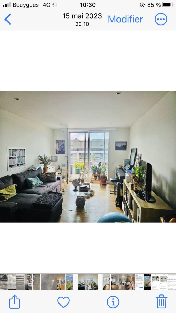 
                                                Location
                                                 T3 soleil vue et terrasse, Cuisine/séjour, 2 sdb