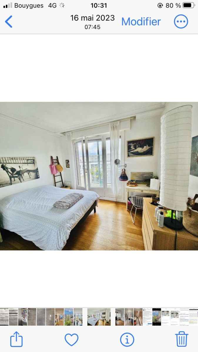 
                                                Location
                                                 T3 soleil vue et terrasse, Cuisine/séjour, 2 sdb