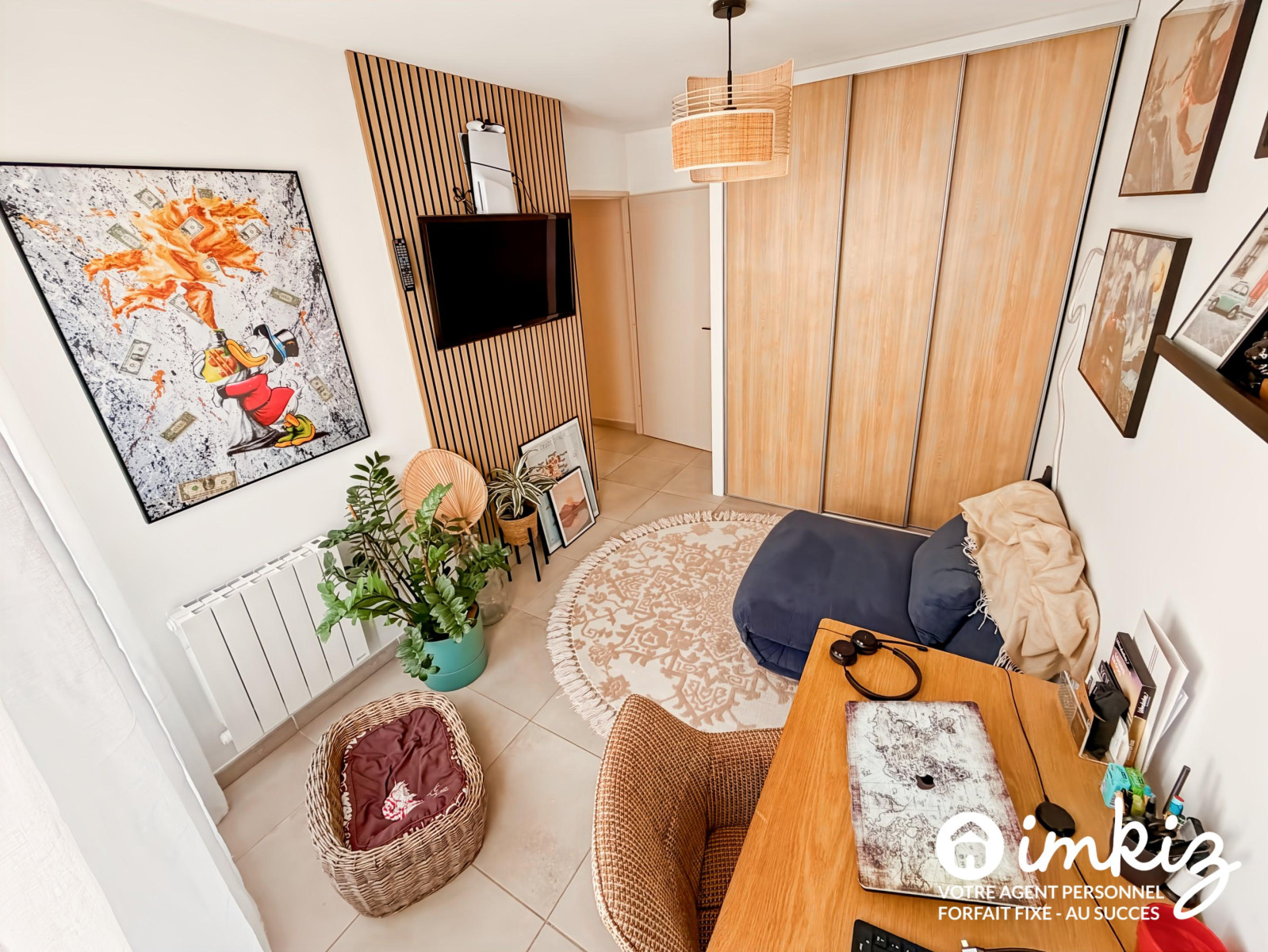 
                                                Vente
                                                 T3 traversant • Vue Parc & Forêt • Terrasse 12 m²