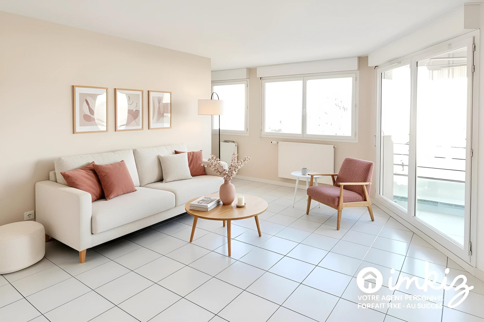 
                                                Vente
                                                 T4 de 80m² avec balcon et garage