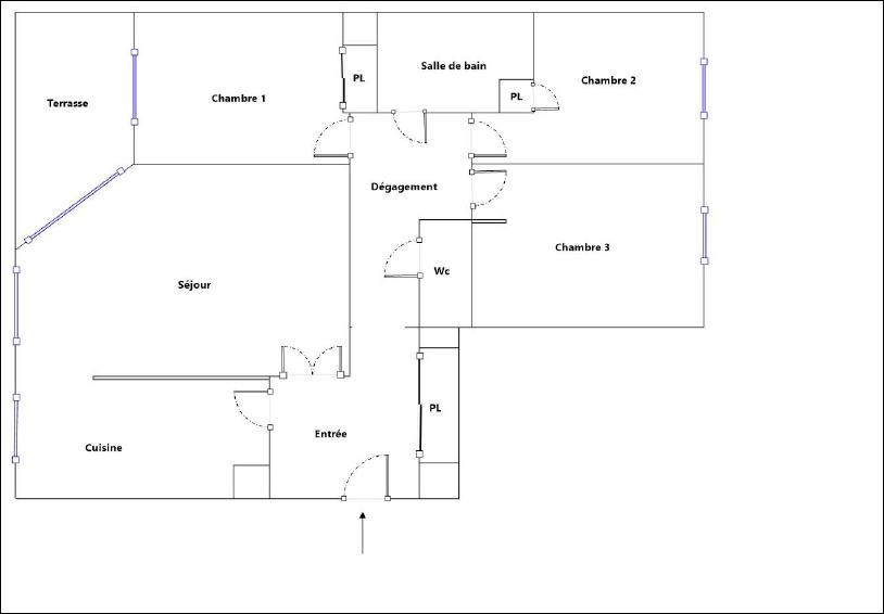 
                                                Vente
                                                 T4 de 80m² avec balcon et garage