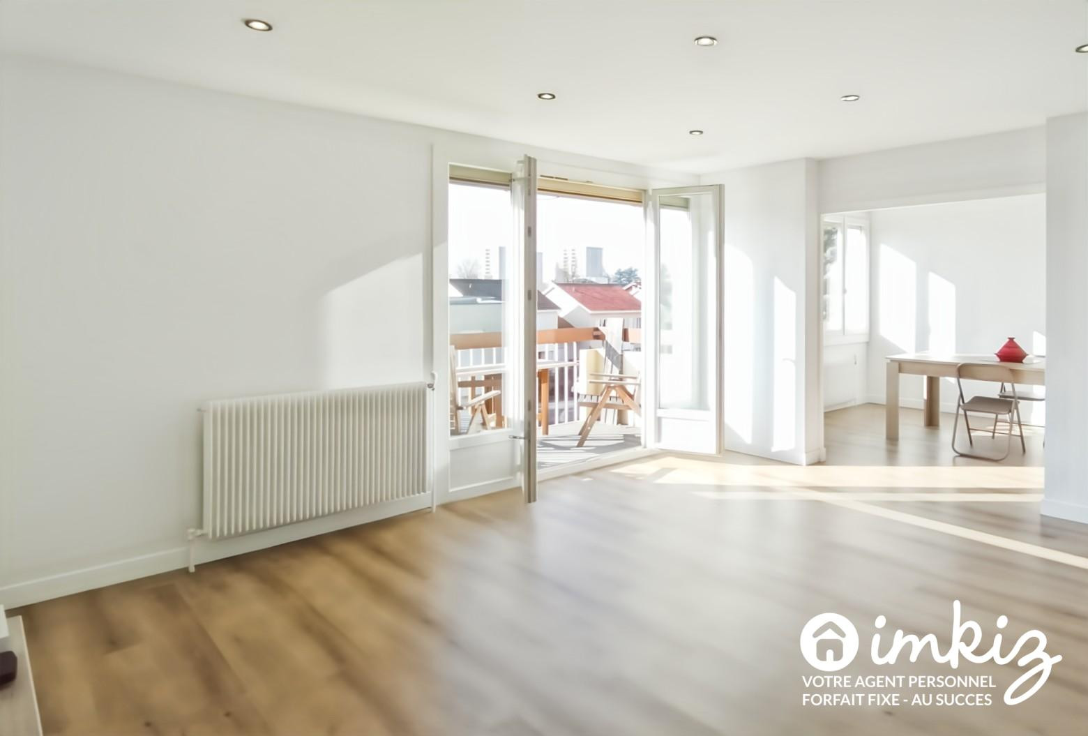 
                                                Vente
                                                 T4 de 91m² avec balcon et possibilité de garage