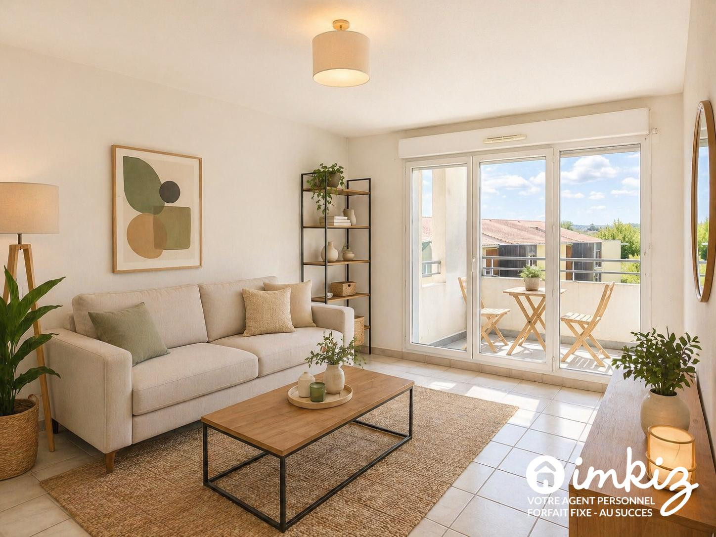 
                                                Vente
                                                 T4 EN DERNIER ÉTAGE AVEC TERRASSE, VUE DÉGAGÉE