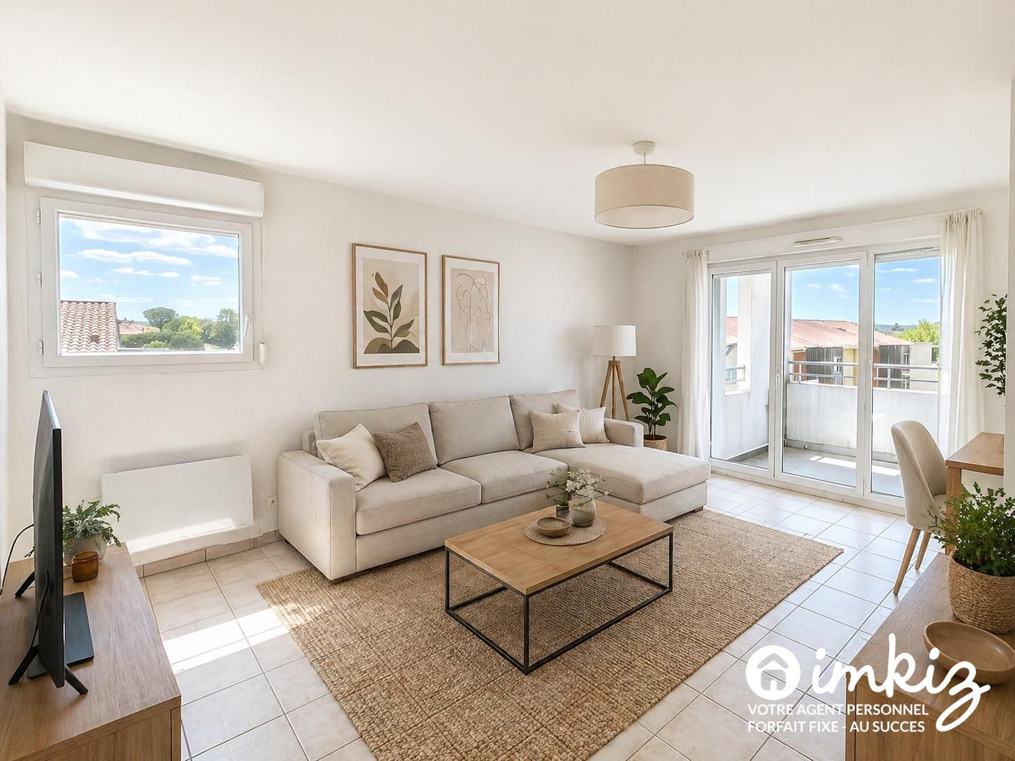 
                                                Vente
                                                 T4 EN DERNIER ÉTAGE AVEC TERRASSE, VUE DÉGAGÉE