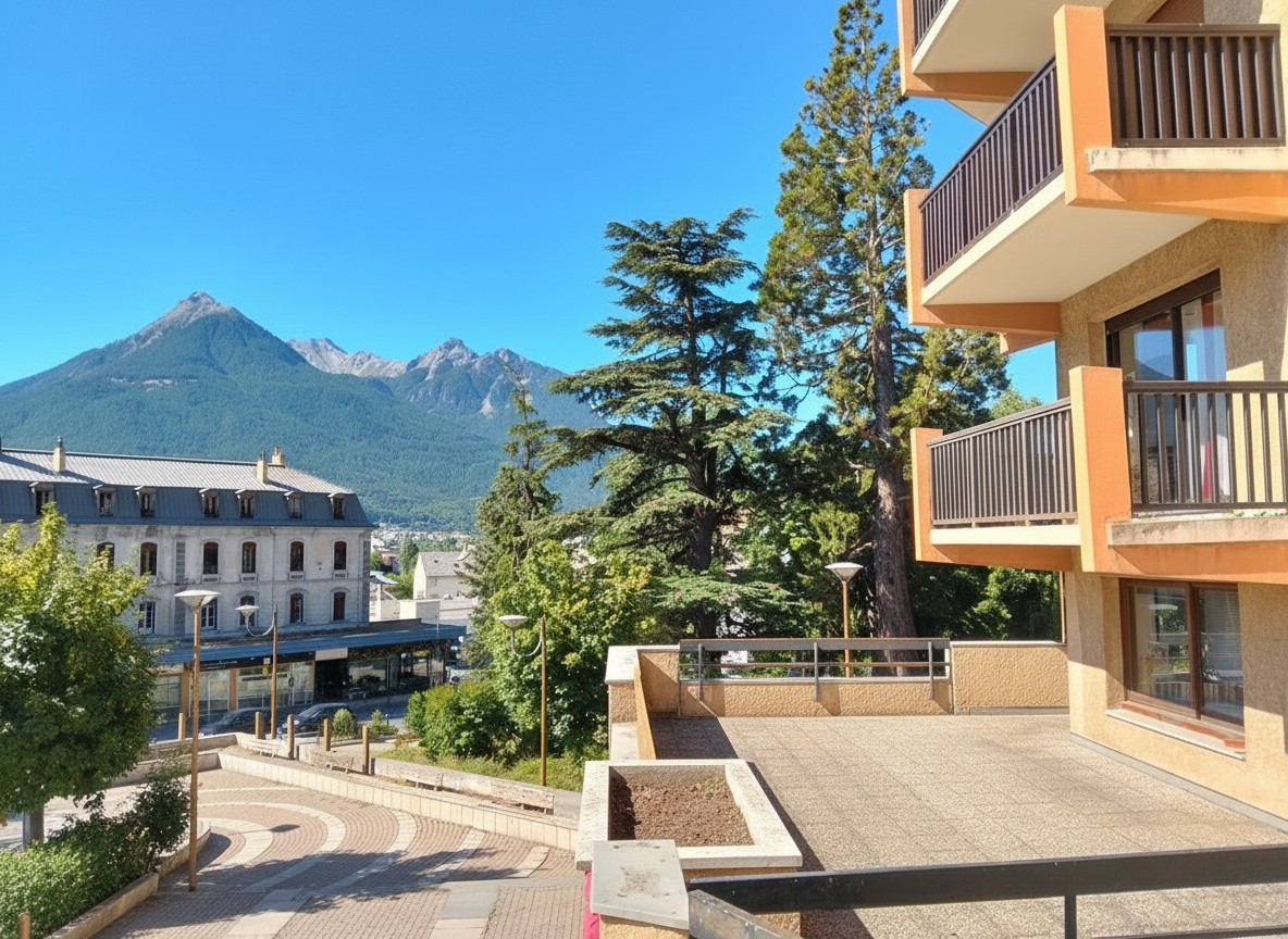 
                                                Vente
                                                 T5 centre-ville avec terrasse 65 mètres carrés