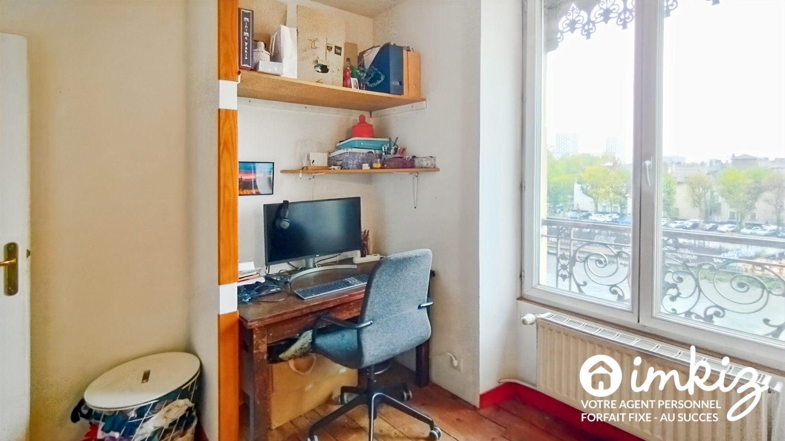 
                                                Vente
                                                 T5 de 89m² - immeuble classé avec vue Belledonne
