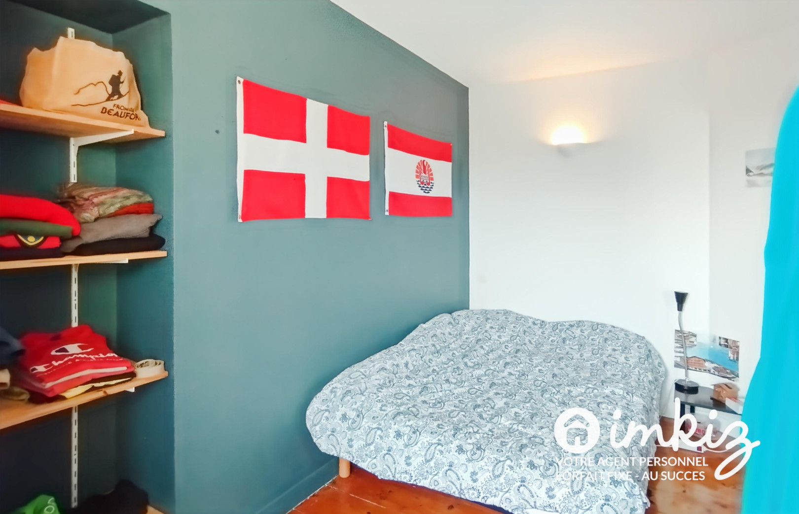 
                                                Vente
                                                 T5 de 89m² - immeuble classé avec vue Belledonne