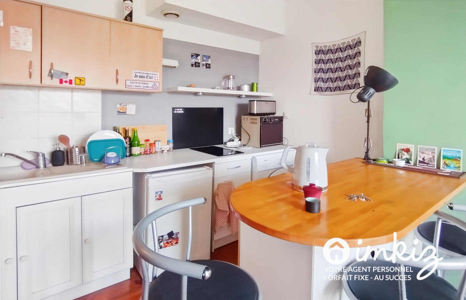 
                                                Vente
                                                 T5 de 89m² - immeuble classé avec vue Belledonne