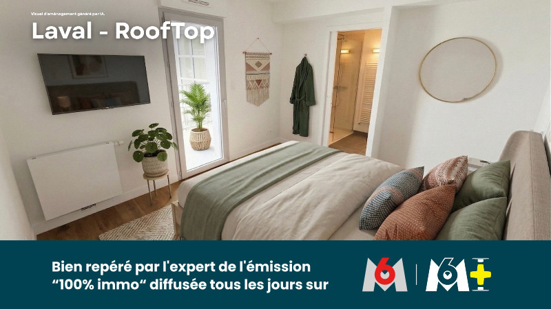 
                                                Vente
                                                 T5 ROOFTOP NEUF 132 m² + TERRASSES XXL – LAVAL CENTRE
