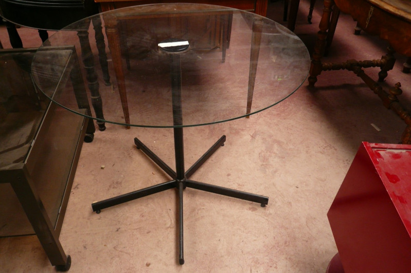 
                                                Meuble
                                                 Table/guéridon verre