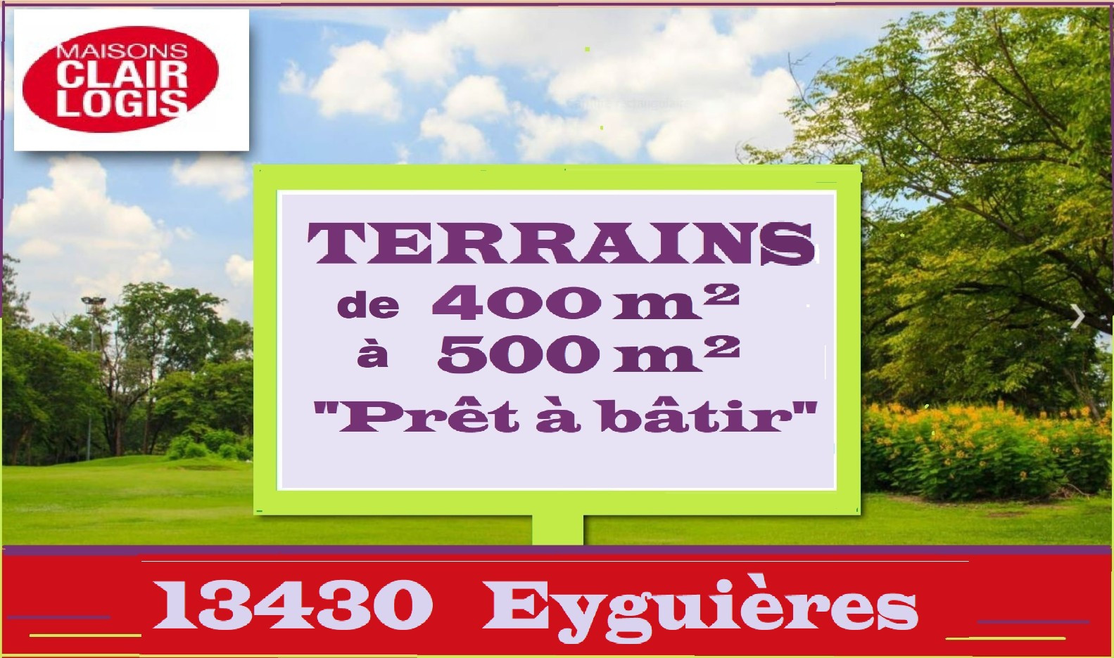 
                                                Vente
                                                 Teerain + Maison à EYGUIERES