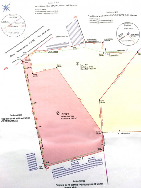 
                                                Vente
                                                 Terrain à bâtir de 1265m² dans pas de calais (62)