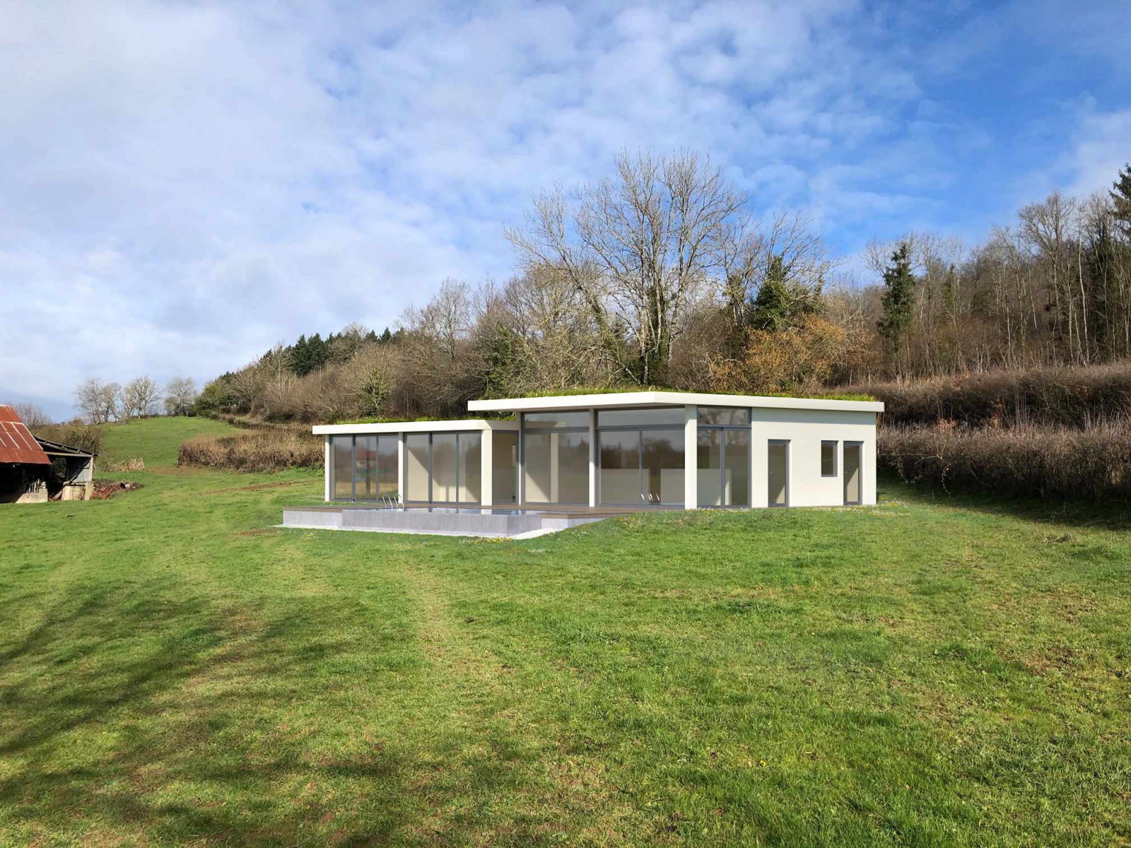 
                                                Vente
                                                 Terrain à bâtir spacieux (3 400 m²) au bord du 