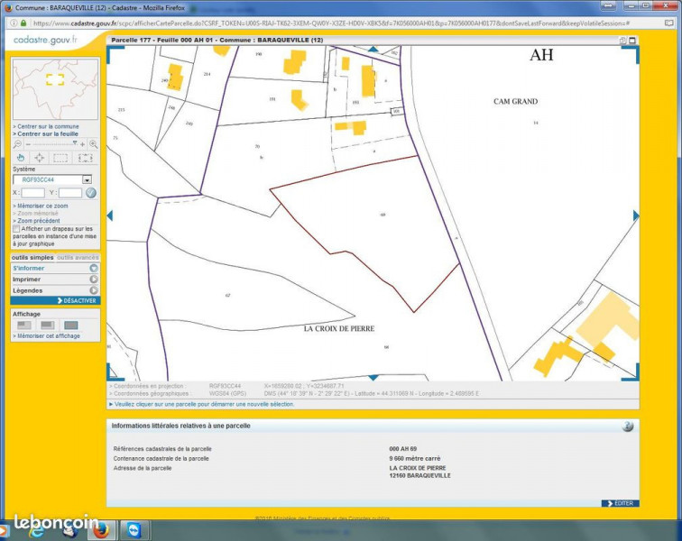 
                                                Vente
                                                 TERRAIN à LAX de 9660 m²