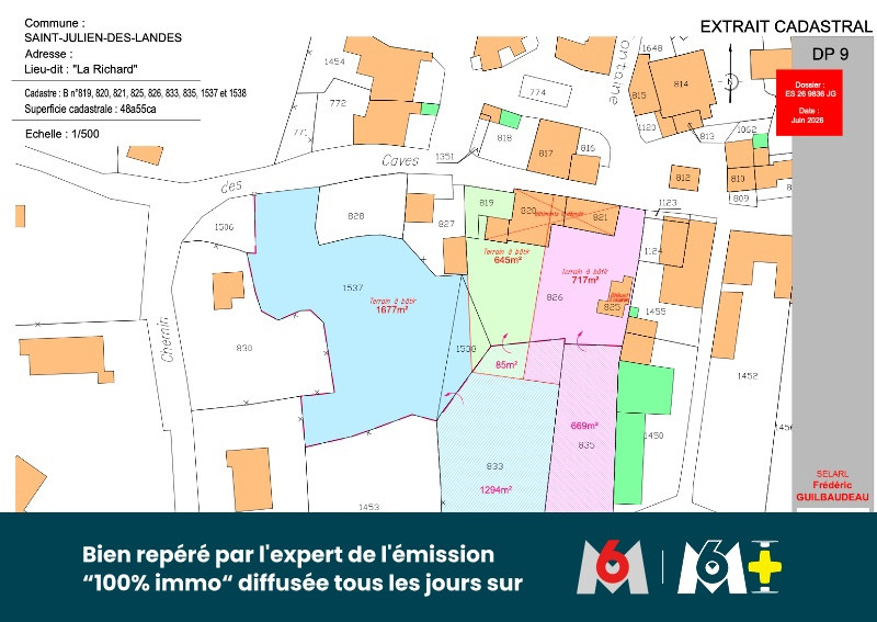 
                                                Vente
                                                 terrain bâti 1386m2