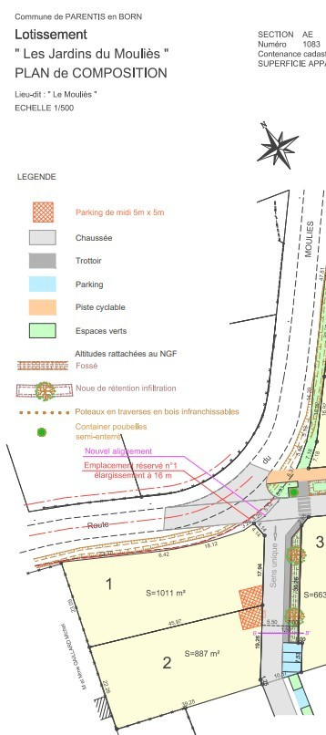 
                                                Vente
                                                 Terrain constructible