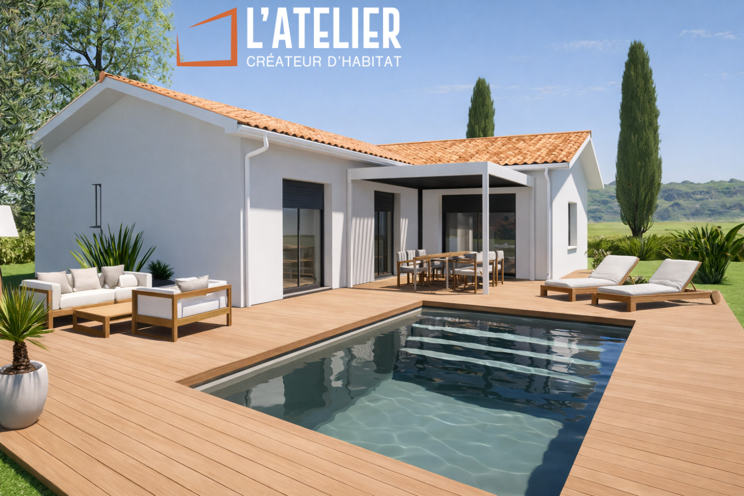 
                                                Vente
                                                 Terrain + construction à Biganos