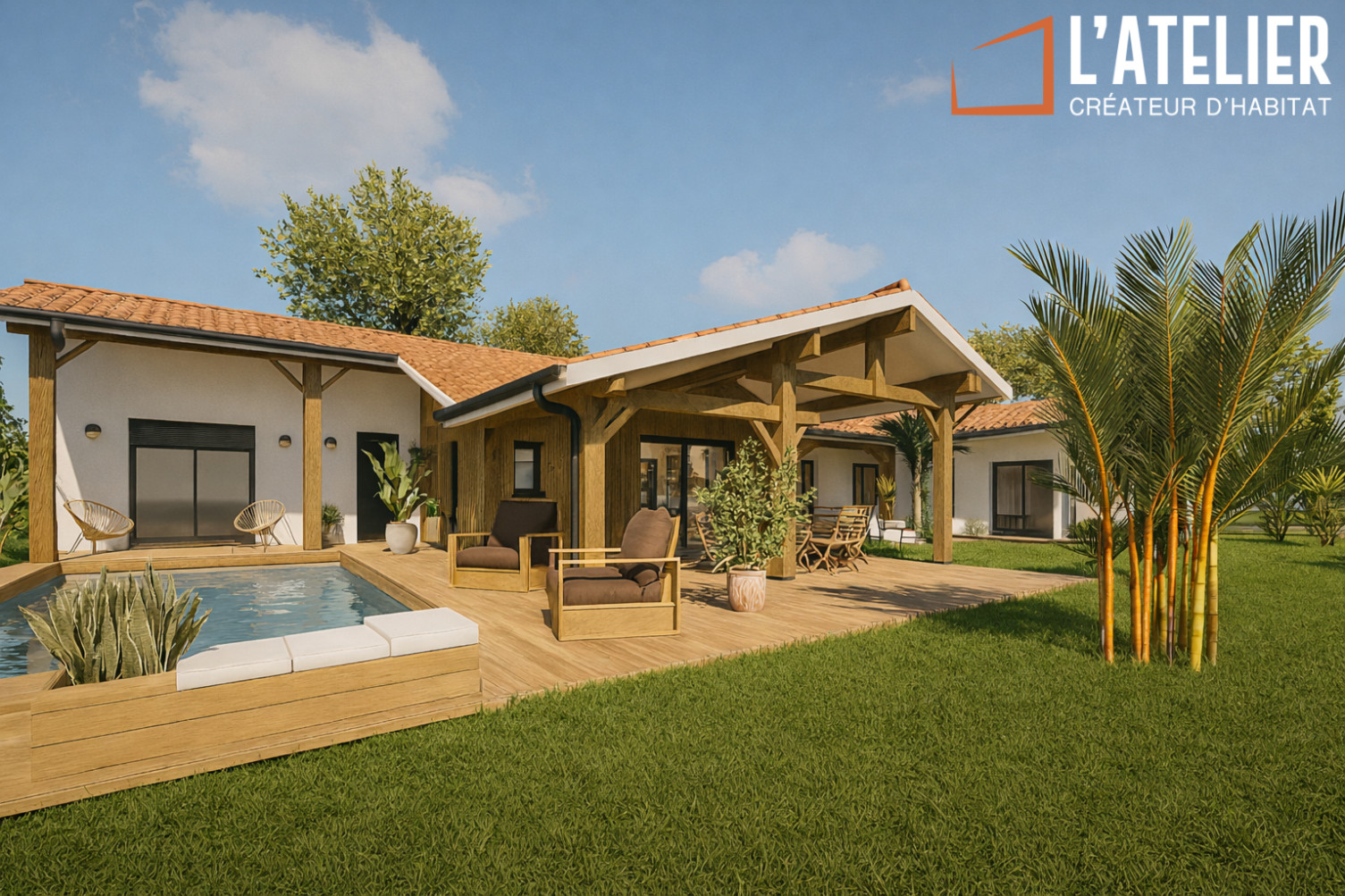 
                                                Vente
                                                 Terrain + construction Labouheyre