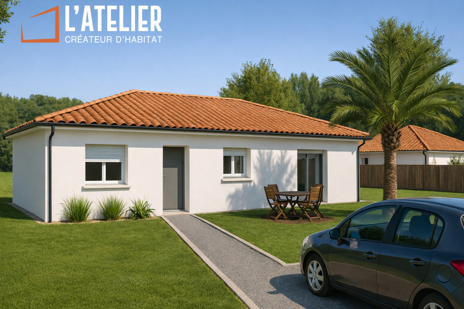 
                                                Vente
                                                 Terrain + construction Labouheyre