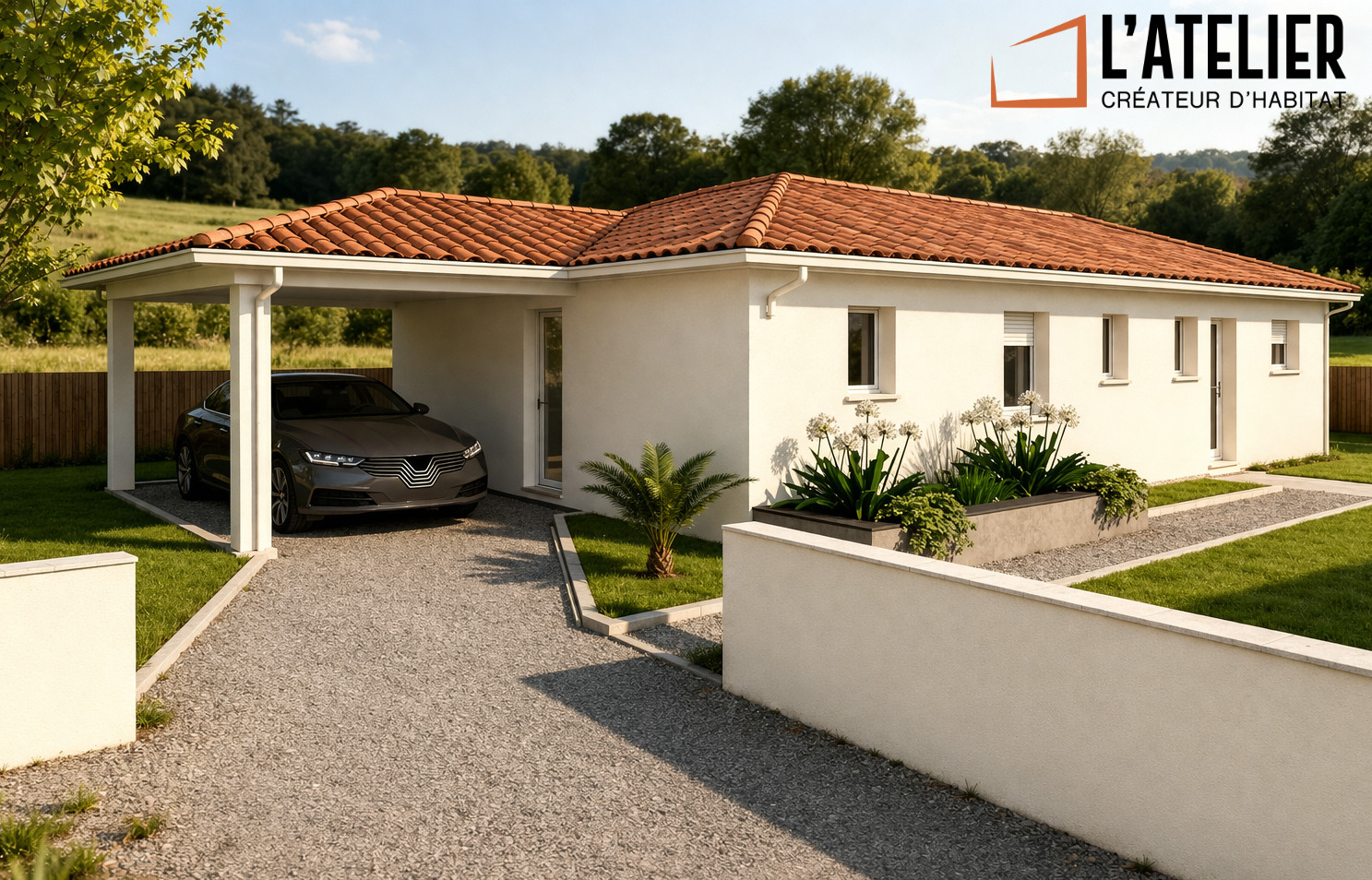 
                                                Vente
                                                 Terrain + construction Parentis en Born