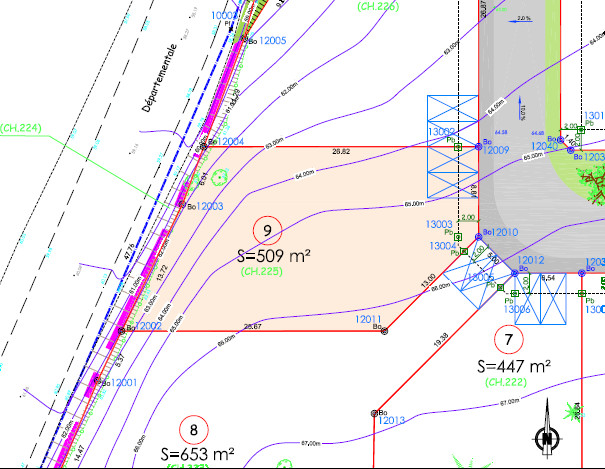 
                                                Vente
                                                 Terrain de 509m2 à Saint-Lô