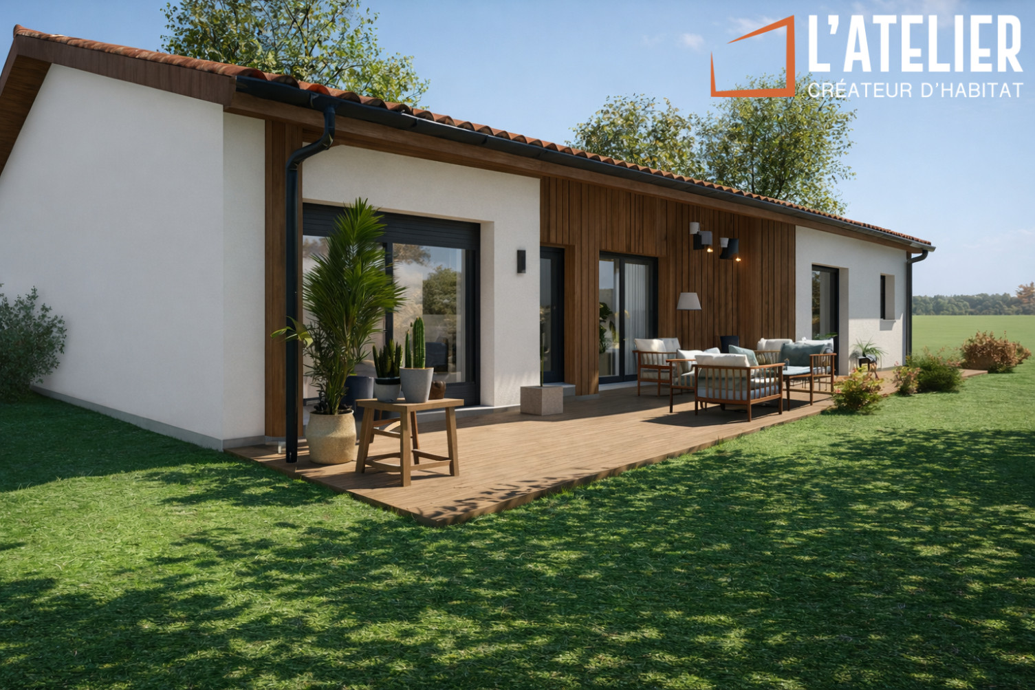 
                                                Vente
                                                 Terrain et construction à Seyresse